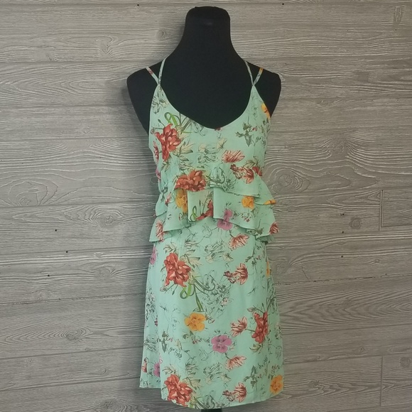 NWT EZRA T-Back Floral Dress A009.2 - Picture 2 of 8